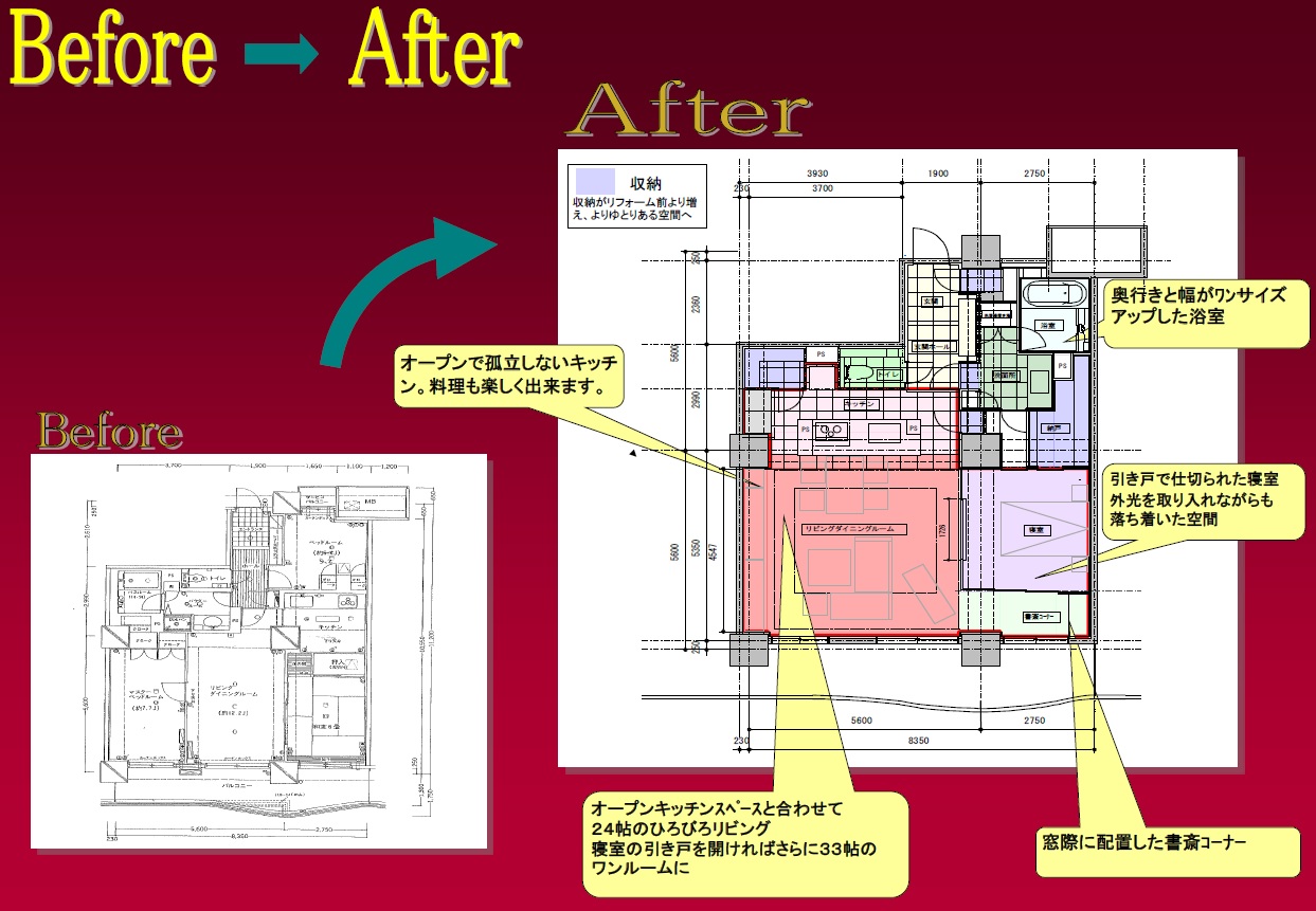 Before After F